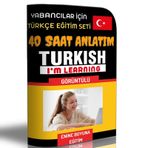 Yabancılar için Türkçe Görüntülü Eğitim Seti Enine Boyuna Eğitim