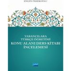 Yabancılara Türkçe Öğretimi Konu Alanı Ders Kitabı İncelemesi - Nobel Yayınevi