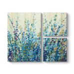 Yabani Kır Çiçekleri Tablosu 88 x 73-3 Parçalı