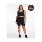 Yabgu Toparlayıcı | Yüksek Bel | Büyük Beden |Siyah Kadın Günlük Spor Şort Tayt | 10 XL bedene kadar |