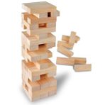 Yabidur Denge Oyunu Ahşap Jenga Silindir Kutu