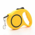 Yacel Ycl Makaralı Otomatik 5 Metre Geri Çekilebilen Kedi ve Köpek Gezdirme Tasması/Max 15 kg (Sarı, 5 Metre)