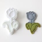 Yaci Shop 1 Adet Typeb Tarzı Lale Çiçek Desenli Kurabiye Kalıbı Sevgililer Günü Anneler Günü Dıy Hediye Dekorasyon Çiçekler Pişirme Mlod Plastik Mutfak Aletleri (Yurt Dışından) - Renkli