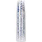 Yaci Shop 25 Adet Tarzı Adet Tek Kullanımlık Şeffaf Dereceli Plastik Karıştırma Kapları Boya Uv Reçine Epoksi 20 Oz 600ML Ölçüm Oranları (Yurt Dışından)