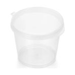 Yaci Shop 25ML-25PCS Tarzı ml Tek Kullanımlık Plastik Paket Servis Sos Kabı Yeniden Kullanılabilir Kaplar Menteşeli Kapaklı Yemek Kutusu Küçük Pigment Boya Kutusu (Yurt Dışından) - gıda saklama şişeleri - Renkli