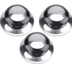 Yaci Shop 3 Adet Tarzı Evrensel Cam Kapak Düğmesi Kapağı Isıya Dayanıklı Tencere Tava Kapak Düğmesi Değiştirme Kaldırma Kolu Mutfak Tencere Tutacağı (Yurt Dışından) - Renkli