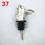 Yaci Shop 37 Numara Jagermeister Aksesuarları Şarap Dökücü Çinko Alaşım Geyik Elk Aslan Boğa Kafası Ağız Şarap Stoper Votka Araçları Için Alkol Dökücü Huni (Yurt Dışından) - Renkli