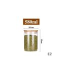 Yaci Shop 8.5X12CM E2 Stili 1 Parça Baharatlar Için Mason Şeker Kavanozu Cam Bambu Kapaklı Konteyner Cam Kavanoz Kapaklı Çerez Kavanozu Mutfak Kavanozları ve Kapakları (Yurt Dışından) - gıda saklama şişeleri - Renkli