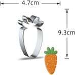 Yaci Shop A-29 Stili Meyve Çerez Kesici Kalıp Paslanmaz Çelik Muz Çilek Elma Bisküvi Kalıbı Fondan Kek Pirinç Topu Kalıp Pişirme Mutfak Gereçleri (Yurt Dışından) - Kurabiye Kalıbı - Beyaz