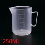 Yaci Shop A6 Stili ml Şeffaf Plastik Dereceli Ölçme Kabı Pişirme Beheri Için Sıvı Ölçü Kabı Konteyner (Yurt Dışından)