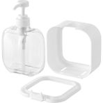 Yaci Shop Beyaz Stil 300ML ml Banyo Sabunluklar Doldurulabilir Losyon Şampuan Duş Jeli Tutucu Taşınabilir Seyahat Dağıtıcı Boş Banyo Pompası Şişesi (Yurt Dışından) - Renkli - 1
