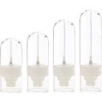 Yaci Shop Beyaz Stil 60ML ml 50ML 60ML Boş Sprey Şişeleri Dezenfektan Şişeleri Doldurulabilir Seyahat Şeffaf Şişe Boş Flip-Top Makyaj Araçları (Yurt Dışından) - Renkli - 1