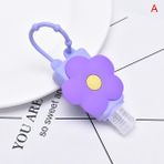 Yaci Shop Bir Stil 30ML Sevimli Silikon Mini El Dezenfektanı El Jeli Tutucu Taşınabilir Güvenli Jel Tutucu Seyahat Şampuan Sabunluk Şişesi 1 Adet (Yurt Dışından) - Renkli