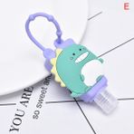Yaci Shop E Tarzı 30ML Sevimli Silikon Mini El Dezenfektanı El Jeli Tutucu Taşınabilir Güvenli Jel Tutucu Seyahat Şampuan Sabunluk Şişesi 1 Adet (Yurt Dışından) - Renkli