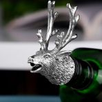 Yaci Shop Geyik Tarzı Şarap Için Dağıtıcı Jagermeister Çinko Alaşım Geyik Elk Aslan Kafası Ağız Şarap Dökücü Şarap Sıkacağı Gümüş Dökücüler Bar Aksesuarları (Yurt Dışından) - Renkli