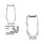 Yaci Shop H193 Stili Kuşlar Serisi, Uçan Güvercin, Baykuş, Türkiye, Papağan, Flamingo Sebzeler Meyve Kurabiye Kesici, Pişirme Kalıbı, Pasta Süsleme Fondan Aracı (Yurt Dışından) - Kurabiye Kalıbı - Beyaz