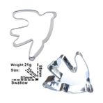 Yaci Shop H409 Stili Kuşlar Serisi, Uçan Güvercin, Baykuş, Türkiye, Papağan, Flamingo Sebzeler Meyve Kurabiye Kesici, Pişirme Kalıbı, Pasta Süsleme Fondan Aracı (Yurt Dışından) - Kurabiye Kalıbı - Beyaz