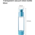 Yaci Shop M Tarzı ml Losyon Vakum Sprey Şişesi Seyahat Banyo Sabunluk Şampuan Duş Jeli Doldurulabilir Pc Saklama Kabı (Yurt Dışından) - Renkli - 1