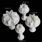 Yaci Shop Papatya Stili Et Erik Papatya Kurabiye Piston Kesici Fondan Sakız Yapıştır Cupcake Yonca Kalıp Oval Bisküvi Kek Dekorasyon Basın Pasta Araçları (Yurt Dışından) - Kurabiye kalıbı - Renkli