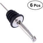 Yaci Shop Paslanmaz Çelik Zeytinyağı Serbest Akış Dökücüler Likör Şişesi Dökücüler Şarap Musluğu Kapaklı Dispenser Şarap Şişe Tıpaları (Yurt Dışından) - Renkli