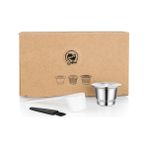 Yaci Shop Resim Stili Olarak Icafilas Nespresso Yeniden Kullanılabilir Kahve Kapsülü Paslanmaz Çelik Doldurulabilir Filtreler Espresso Fincan Inissia ve Pixie Kahve Makinesi Için Fit (Yurt Dışından) - kahve filtresi