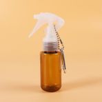 Yaci Shop Sarı Stil 60ML 60 ml Mze Alkol Sprey Şişesi Taşınabilir Anahtarlık Sprey Şişesi Anahtarlık ile Yeniden Kullanılabilir Taşınabilir Temizleyici Seyahat Taşıyıcı (Yurt Dışından) - Renkli - 1