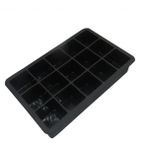 Yaci Shop Siyah Stil Silikon Ice Cube Maker 15-Cavity Dıy Buz Maker Ice Cube Tepsiler Kalıpları Buz Şeker Kek Puding Çikolata Viski Kalıpları Aracı (Yurt Dışından)