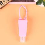 Yaci Shop Tpk Stili ml Sevimli Silikon Mini El Dezenfektanı El Jeli Tutucu Taşınabilir Güvenli Jel Tutucu Seyahat Şampuan Sabunluk Şişesi (Yurt Dışından) - Renkli - 1