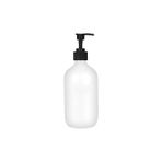 Yaci Shop Yeşil Stil 500 ml Banyo Mat Siyah El Sabunu Şişesi Mutfak Sabunluk Bulaşık Sabunu Şişesi Doldurulabilir Şişe Ev Dekorasyon (Yurt Dışından) - Renkli