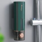 Yaci Shop Yeşil Stil Duvara Monte Sabunluk 450 ml Banyo Liquidr Yıkama El Dezenfektanı Aile Otel Duş Jeli Banyo Aksesuarları (Yurt Dışından) - Renkli - 1