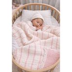 Yada Baby %100 Pamuklu 8 Katlı Multi Müslin Bebek Çocuk Battaniyesi – XL (120x100 cm) PEMBE