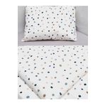Yada Baby %100 Pamuklu Kumaştan Bebek Park Beşik 5 Parça Yorgan Ve Nevresim Takımı (70 X 120 CM)