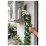 Yades 8 Metre Yapay Boru Sarmaşığı Dolgun Yapraklı Çit Balkon Bahçe Dekorasyon Sarmaşık Filiz