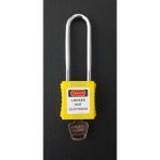 Yadex YD-G22-76 mm Çelik Çene Emniyetli Asma Kilit Sarı