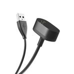 Yaekea 3.3ft USB şarj cihazı Fitbit Inspire/Inspire Hr/Ace 2 yedek manyetik şarj kablosu kablosu Inspire/Inspire Hr/Ace 2 akıllı saat aksesuarları