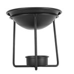 Yağ Brülör, Çay Işık Balmumu Eriyik Sıcak Koku Sıcak Koku Sıcak Koku Aromaterapi Balmumu Mum Tart Burner Isıtıcı Difüzör Demir 100ml Lamba Sobası Ev Yatak Odası Dekor (4 bacak) (3 bacak) (üçgen)