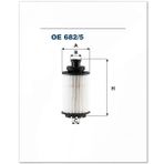 Yag Filtresi Opel Antara - Insignia B - Insignia A - Captiva C140 B20dth