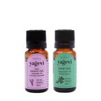Yağevi Saf Melez Lavanta Yağı 10 ml Nane Yağı 10 ml Uçucu Yağ Seti 2'li