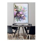 Yağlı Boya Tablo %100 El Yapımı 57cmx75cm Çiçek Buket