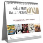 Yagli Boya Tablo Takvimi 2024 Masa Takvimi