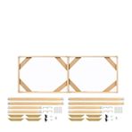 Yağlıboya Resim için Büyük DIY Tuval Çerçeve Kiti 70x100 cm Masif Ahşap Sedye Çubukları Baskılar Posterler Resimler için Aksesuarlar Duvar Sanatı Galerisi Genişlik 60 cm Yükseklik 70 cm