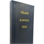 Yağmur 2023 Ticari Ajanda Cilt Bezli 17 x 25 cm