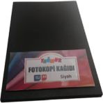 Yağmur A4 Renkli Fotokopi Kağıdı Siyah 100'LÜ Paket