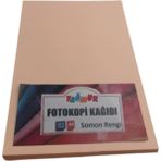 Yağmur A4 Renkli Fotokopi Kağıdı Somon Rengi 100'LÜ Paket