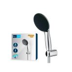 Yağmur Akışlı El Duşu Seti - 110 Mm, Krom Renk