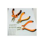 Yağmur Bijuteri Set 1 Mini Kıvırma Takı Pensesi Mini Karga Burun Pense Mini Yan Keski 3 Lü Set Hobi