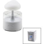Yağmur Bulutu - Bt Spekaer Hoparlör 300ML USB Şarjlı - Renkli Ledli Işık - Kumandalı Hava Neml - Ahşap - 1
