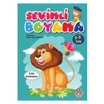 Yağmur Çocuk Sevimli Boyama (2-3 Yaş) - Yağmur Çocuk Yayınları - Türkan Ada Kömürcü Kitabı