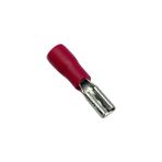 Yağmur Dişi Fiş Mikro (Kalaylı) (Izoleli) (2.8 Mm) Kırmızı