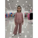 Yağmur Giyim Taskids2i Move It Yazılı 2 Ip Kumaş %100 Pamuk Kız Çocuk Eşofman Takımı 6-13 Yaş 31369 - Pudra - 12 Yaş
